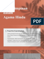 Kepemimpinan Dalam Agama Hindu