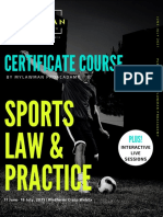 Brochure Sports Law