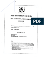 P4 Science SA1 2009 Red Swastika