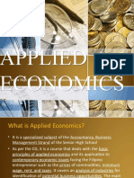 APPLIED ECON - Chapter 1 - Basic Concepts