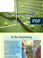 The History of Tennis