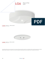 LED Spot LG6 System Luminaire for Recessed or Surface Mounting