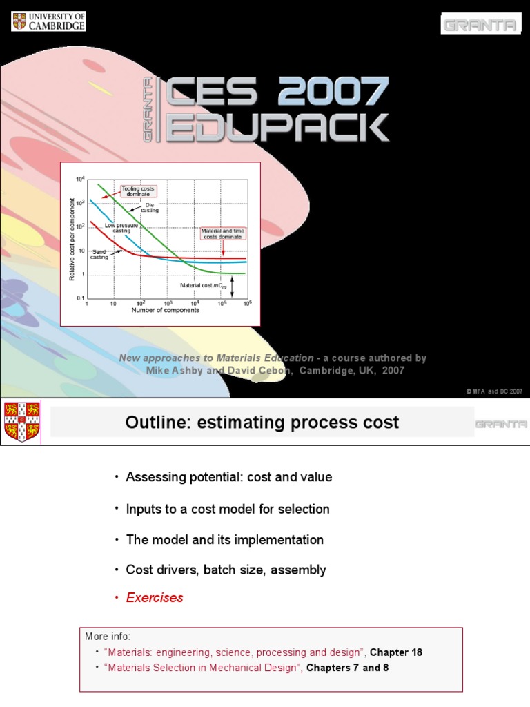 12 The Economics PDF Casting Cost
