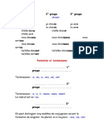 Le Présent de L'indicatif