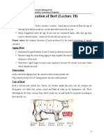 Fabrication of Beef (Lecture 18) : Butchering Meat