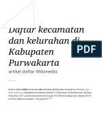 Daftar Kecamatan Dan Kelurahan Di Kabupaten Purwakarta - Wikipedia Bahasa Indonesia, Ensiklopedia Bebas - 1633119373834