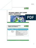 Efisiensi Energi Dan Sumber Energi Terbarukan: Rencana Program Dan Kegiatan Pembelajaran Semester