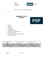 Procedimiento Operacion Perforadora Minas Rajo.