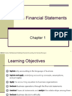 Chapter 1 the Financial Statements