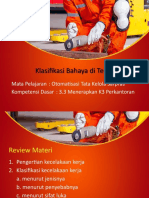 KD 3 Klasifikasi Bahaya