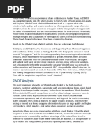 Whole Foods SWOT Analysis Summary | PDF