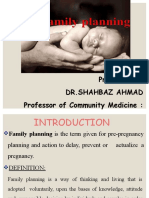 Presented by DR - Shahbaz Ahmad Professor of Community Medicine