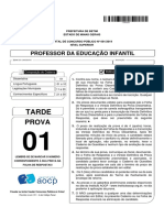 Instituto Aocp 2020 Prefeitura de Betim Mg Professor Educacao Infantil Prova (2)