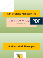 Agri Business Management: Gopala Krishna Ayitam