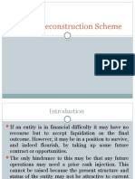 Lecture 10-12 Capital Reconstruction Scheme