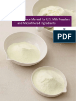 Reference Manual For U.S. Milk Powders and Microfiltered Ingredients