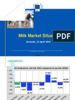 Milk Market Situation: Brussels, 22 April 2021