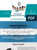 Materi Pelatihan Wakaf 2021