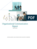 Organizational Communication Report Impacts Employee Attitude and Happiness