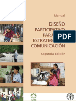 Manual diseño participativo estrategia comunicacion