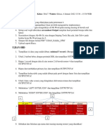 Soal Ujian SBD 3ia17