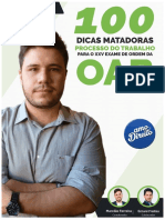 100 Dicas Matadoras de Processo Do Trabalho