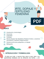 Deporte Dopaje y Fertilidad Femenina