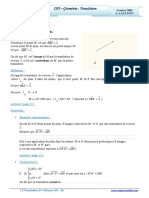 Cours Math Chap 3 Géométrie Translation 2009 2010 (MR Abdelbasset Laataoui)