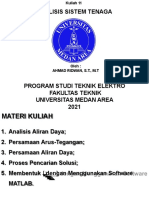 Analisa Sistem Tenaga Listrik