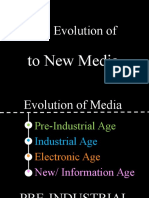 The Evolution of Traditional To New Media