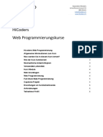 Kurs - Web Programming_DE