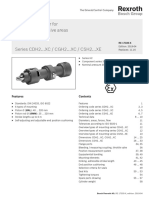 Hydraulic Cylinder For Potentially Explosive Areas: Bosch Rexroth AG, RE 17335-X, Edition: 2019-04