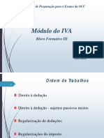 Modulo IVA BlocoFormativo III