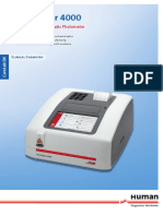 Humalyzer 4000: Top-Class Semi-Automatic Photometer