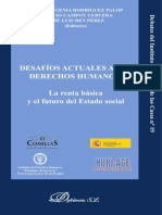 Rodríguez Palop,Mª Eugenia;Campoy Cervera, Ignacio & Rey Perez, José Luis (eds.). 2010. Desafíos actuales a los derechos humanos. La renta básica y el futuro del Estado social