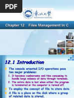 Chapter 12 Files Management in C