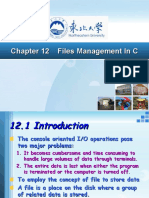 Chapter 12 Files Management in C