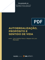 Pós-graduação em Autorrealização, Propósito e Sentido de Vida