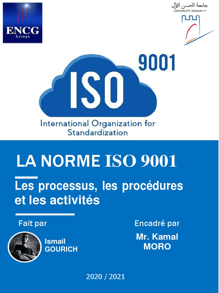 ISO 9001 : Procédures et Processus | PDF | Management de la qualité ...