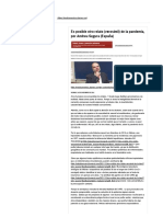 Es Posible Otro Relato (Verosímil) de La Pandemia, Por Andreu Segura (España) - Red de Medicamentos ALAMES