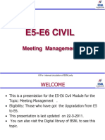 E5-E6 CIVIL Part-I Chapter-7 Meeting Management