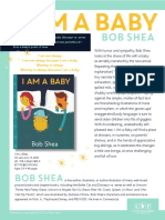 I Am A Baby by Bob Shea Author's Note
