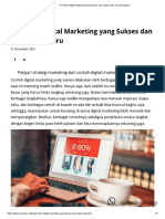 5 Contoh Digital Marketing Yang Sukses Dan Dapat Anda Tiru - Dreambox