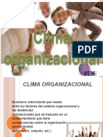 Clima organizacional