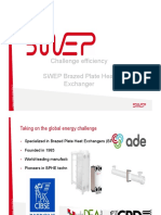 Challenge Efficiency SWEP Brazed Plate Heat Exchanger