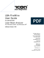 LBA-FireWire User Guide