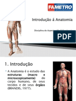 Aula 01 - Introdução á Anatomia (1)