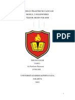 Laporan Praktikum Solidwork Ari Ferdianto Rusmana 1970011081