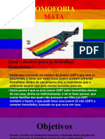 Slide Trabalho Sobre Homofobia