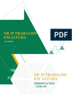 Treinamento NR35 Trabalho em Altura 8h